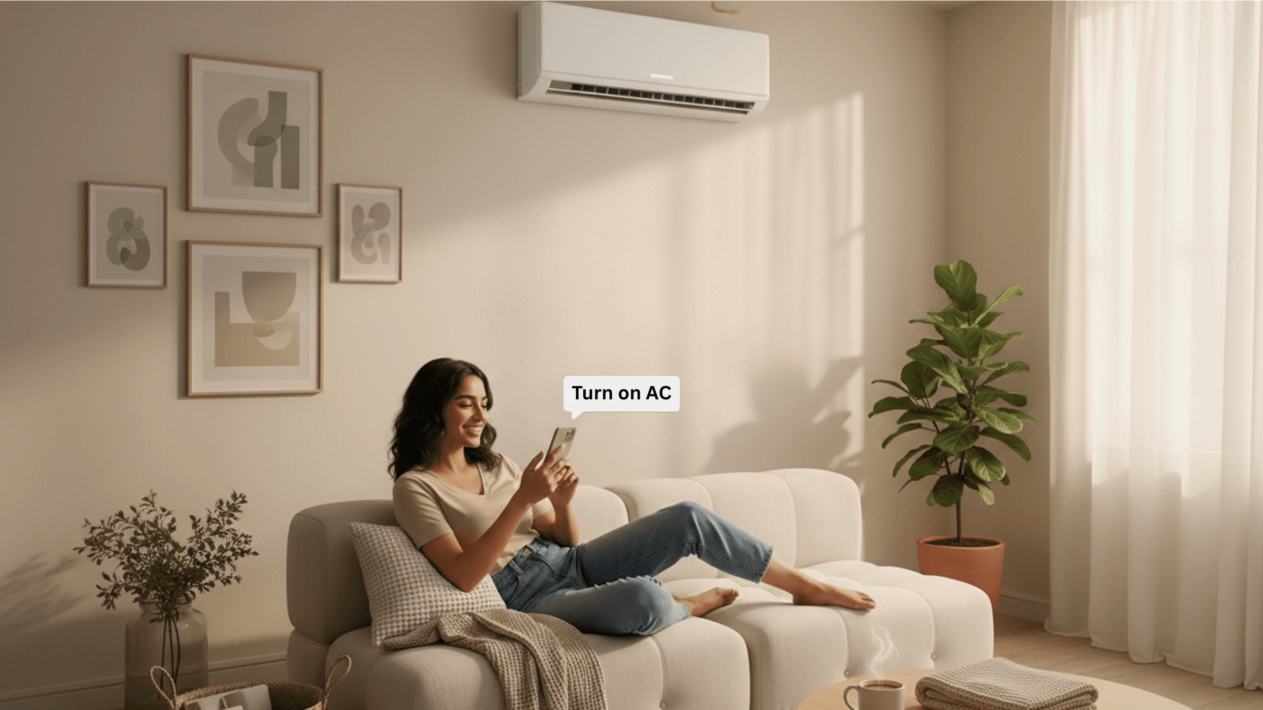 Home Automation — Turn on AC